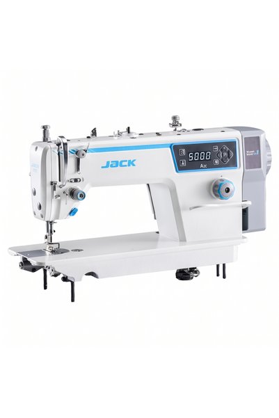 Jack |   ماكينة خياطة صناعية رقمية A2C للغرزة المستقيمة |   نظام تشذيب تلقائي بمحرك مباشر |   فولاذ أبيض صلب