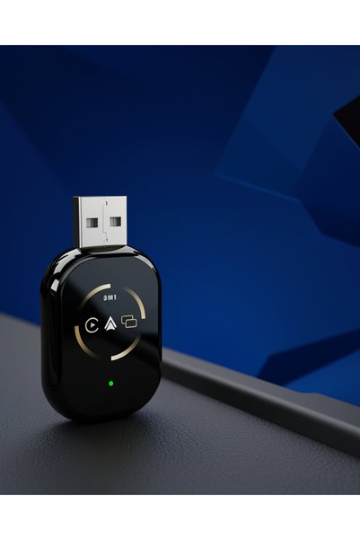 ECRUZ Kablosuz Android Auto Dönüştürücü CarPlay Destekli Araçlar için