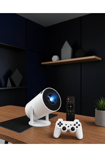 ASTRALTECH Kablosuz Mini Projeksiyon Cihazı Oyun Konsolu Uyumlu