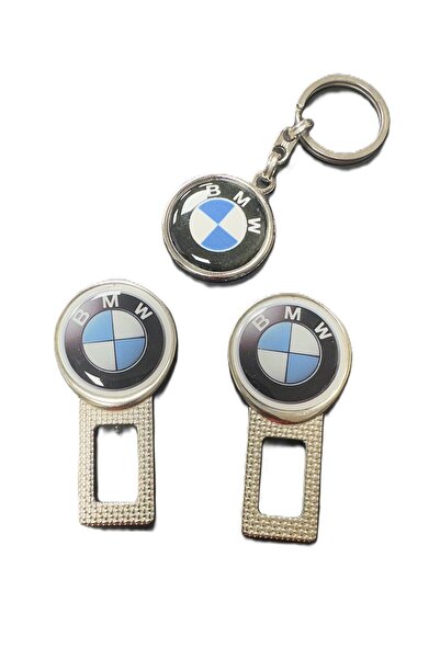 STİLİX GARAGE Bmw Metal Buckle 1 Pair and Keychain 1 Piece