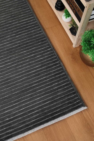 WOOF HOME Yıkanabilir Kaydırmaz, Pamuk Dokuma, Premium Kalite Salon&mutfak&yemek Odası Kilimi