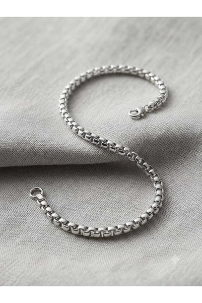 AKFECAN Men's Stainless Steel Chain Bracelet