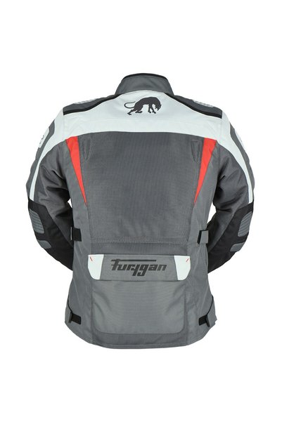 Furygan Geaca moto APALACHES VENTED 2W1,negru-gri-rosu,
