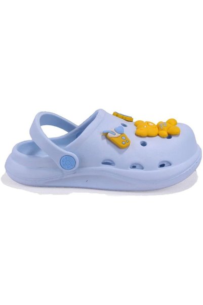 CihanShoes Children's Slippers Garden Slippers Beach Coast Bathroom Slippers Size 30-31-32-33-34-35 Baby Blue