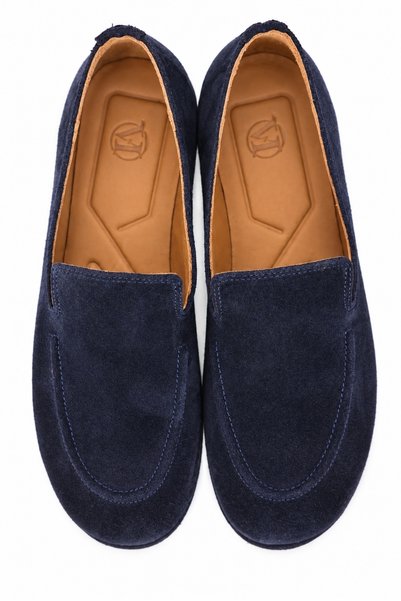5in1Canpolat Navy Blue Flexible Loafer 27331