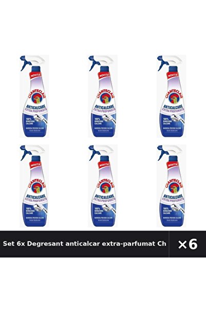 Chanteclair Set 6x Degresant anticalcar extra-parfumat Chanteclair, 625 ml