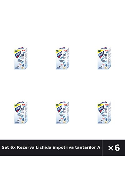 Aroxol Set 6x Rezerva Lichida impotriva tantarilor Aroxol, 1 bucata