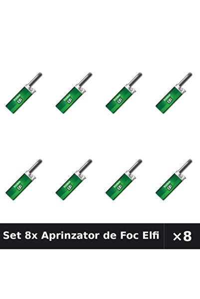 Elfi Set 8x Aprinzator de Foc