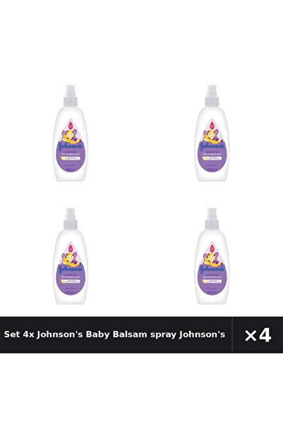 Johnson's Baby Set 4x Balsam spray Johnson's Strength Drops, 200ml