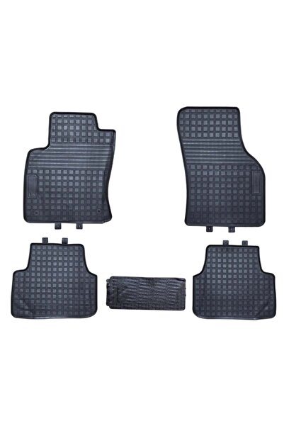 DELUXETUNING Covorase auto cauciuc compatibile cu Skoda Octavia 3 III 2013-20...