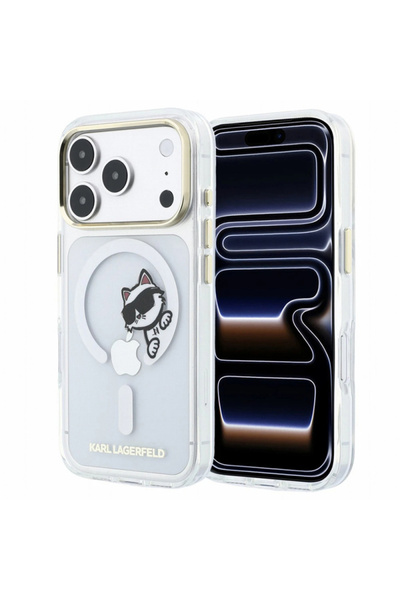 Karl Lagerfeld Husa MagSafe pentru Apple iPhone 18 Pro / 17 Pro, IML Peekaboo...