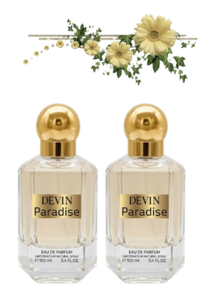 Devin قطعتان من عطر بارادايس 100 مل