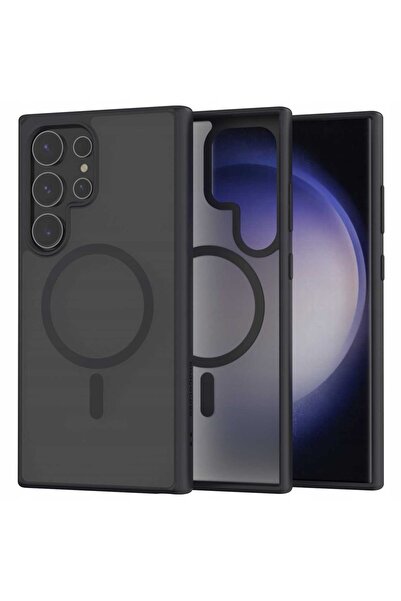 spacecase Hibrid Mag Galaxy S24 Ultra negru