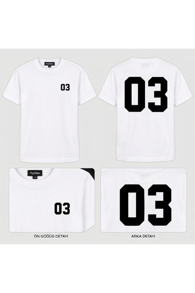 playwear Afyon 03 Printed 100% Cotton Crew Neck T-Shirt
