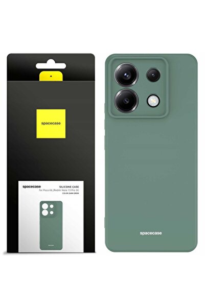 spacecase Husă de silicon Poco X6 / RM Note 13 Pro 5G închisă la culoare