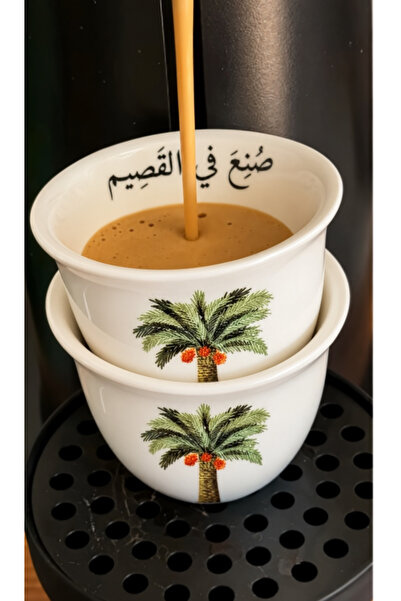 Pressia كوب قهوة صُنع في القصيم عدد 2 حبة