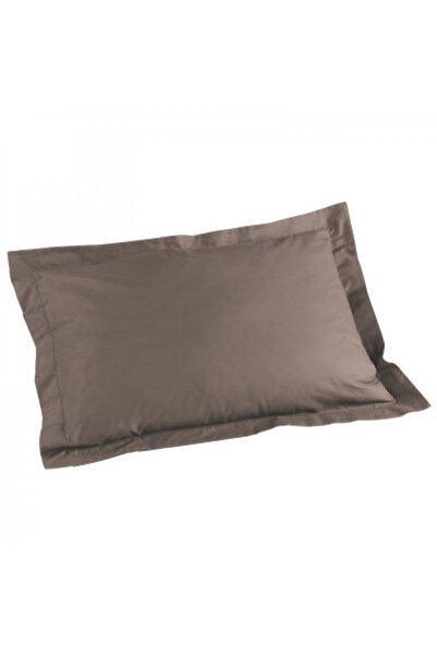 COM LIVING HOUSE Set de 2 fețe de pernă 50x70 cm din bumbac ranforce maro