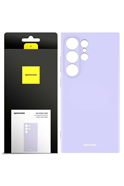 spacecase Husă de silicon Galaxy S24 Ultra albastru nor