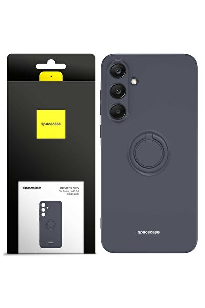 spacecase Inel de silicon Galaxy A55 5G negru