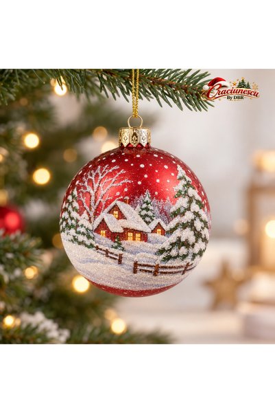 Craciunescu By DBR Decoratiune pentru Brad 10 cm, Accent Festiv -