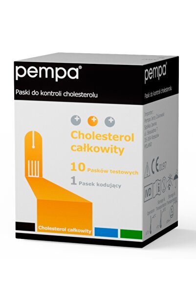Pempa Benzi de testare a colesterolului din sânge 10 bucăți