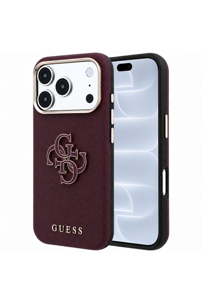 Guess Θήκη για Apple iPhone 18 Pro / 17 Pro, με ανάγλυφο μεγάλο λογότυπο από ...