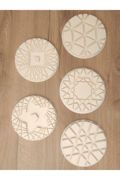 Petek Rattan 12 cm Çapında Rattan Sepet Örme Kalıp Seti 2 ve 2,5 mm Rattana U...