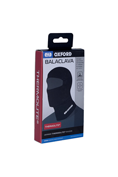 Oxford - THERMOLITE balaclava suitable for cold weather, black
