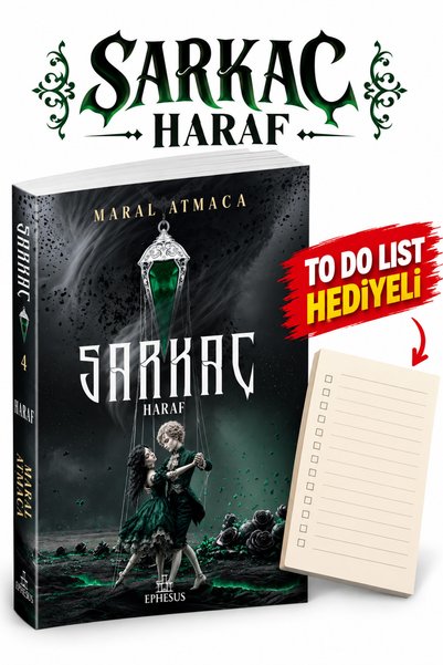Ephesus Yayınları Sarkaç 4: Haraf - Paperback To-Do List with Gift