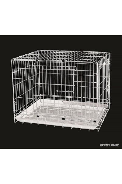 Dayang SPT-GLD Köpek Kafesi (235427) Beyaz 78x48x55