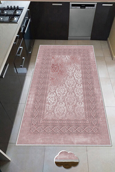 Asi Home Covor WOOKECE210 945HFT1745, 60x100 cm, 100% Poliester, Fir 8 mm, Ba...