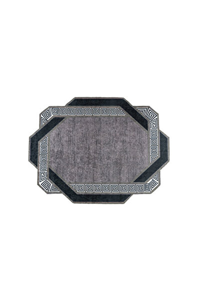 Asi Home Covor Bucătărie HMNT955, 120x180 cm, 100% Poliester, Fir 8 mm, Antid...