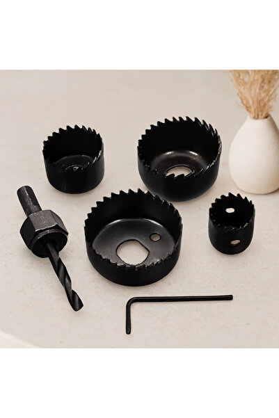 ARNEER Buat Delik Açma Seti 6'Lı 32-38-44-54 Mm 3/8'' Hex
