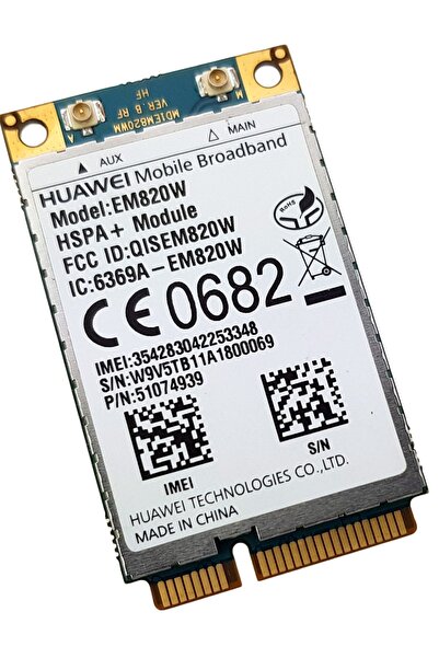 Huawei NOU MODEM 3G EM820W PENTRU LAPTOP AREO WCDMA/HSPA/HSPA+