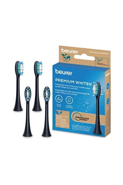 Beurer Capete de periuță PREMIUM WHITEN SC - 4 bucăți Negru