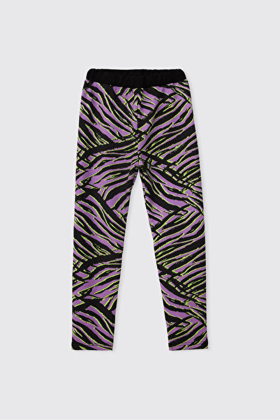 Panço Girl's Black Tights