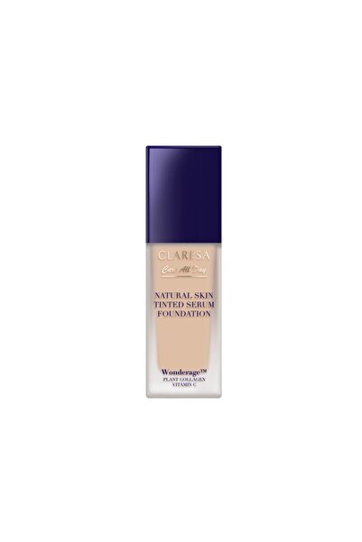 Claresa Fond de ten-serum cu finisaj natural pentru îngrijirea pielii pe tot ...