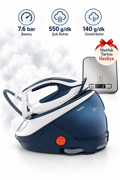 Pro Express Protect 7.6 bar Basınç Buhar Kazanlı Ütü GV9221 Mutfak Tartısı Hediye (Onerous)