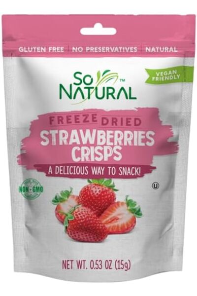 SoapSox So Natural Cold Dried Strawberries