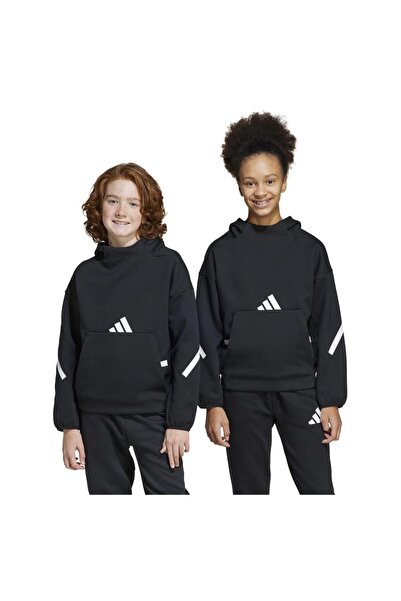 adidas Παιδιά Ζ.Ν.Ε. Φούτερ με κουκούλα, Μέγεθος 140