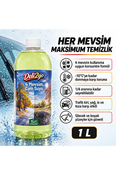 4 Mevsim Cam Suyu 1 LT