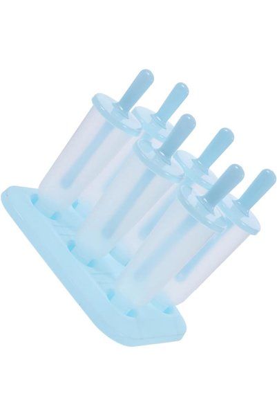 Arabest 6-Piece Plastic Ice Pop Molds Set,DIY Treat Trays for Homemade Snacks...