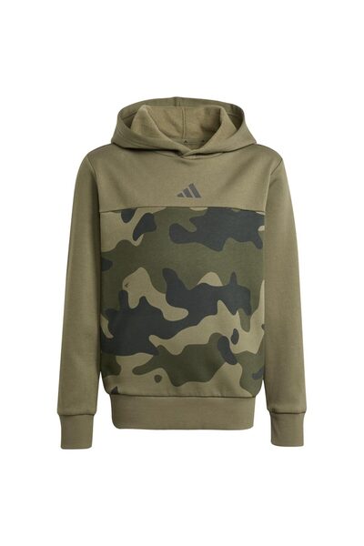 adidas Παιδικό Εποχιακό Φούτερ Φλις με Κουκούλα σε Σχέδιο Παραλλαγής, Μέγεθος...