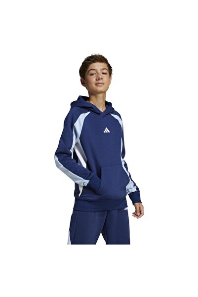 adidas Παιδικά Απαραίτητα: Φούτερ Φλις με Χρωματικά Μπλοκ, Μέγεθος 152