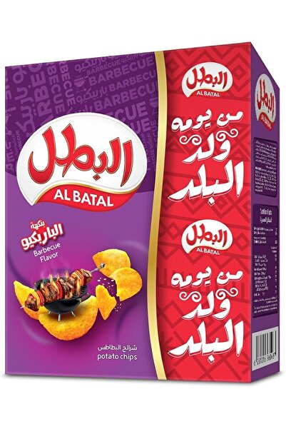 Al Batal رقائق البطاطس للشواء، 12 × 23 جرام