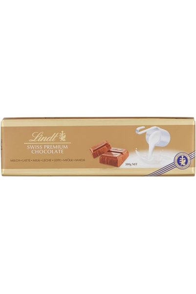Lindt Excellence ألواح ليندت الذهبية بالحليب - 300 جرام