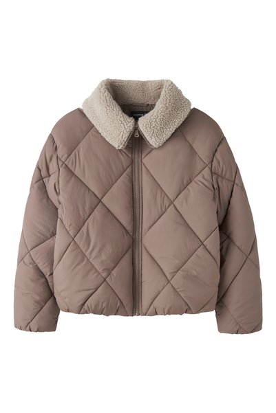 name ıt Puffer Mont, 10 Yaş, Kahve