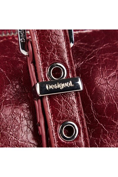 Desigual Geantă de umăr cu jumătate de logo 41,5 cm