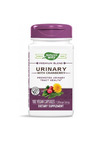 Nature's Way Supliment alimentar, NATURES WAY, URINARY + CRANBERRY 420mg, 100...