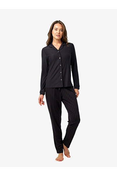 Blackspade Γυναικείο Σετ Πιτζάμες 52211 - Ανθρακί